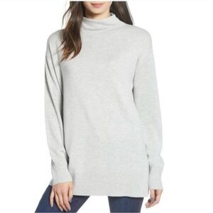 Chelsea28 Funnel Neck Tunic Sweater Size Medium